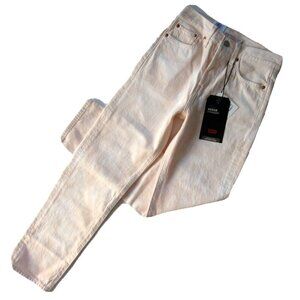NWT Levi's Wedgie in In The Peach Tie Dye High Rise Heavyweight Rigid Jeans 25
